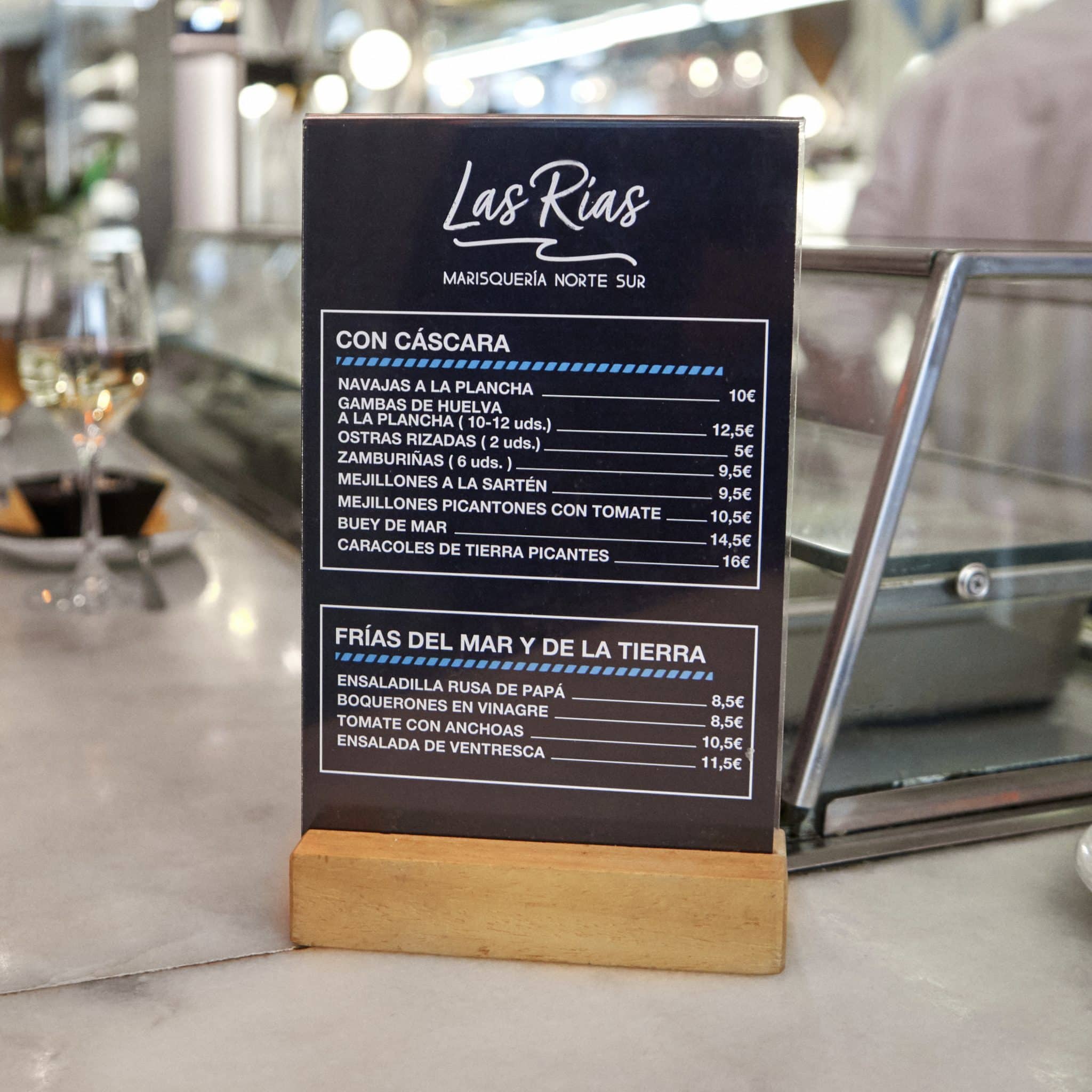 Portagráficas para carta de barra