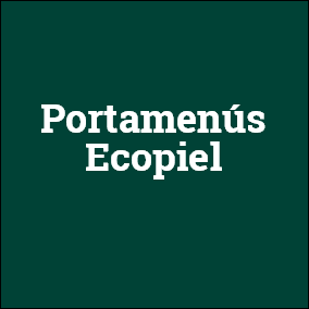 Portamenús Ecopiel